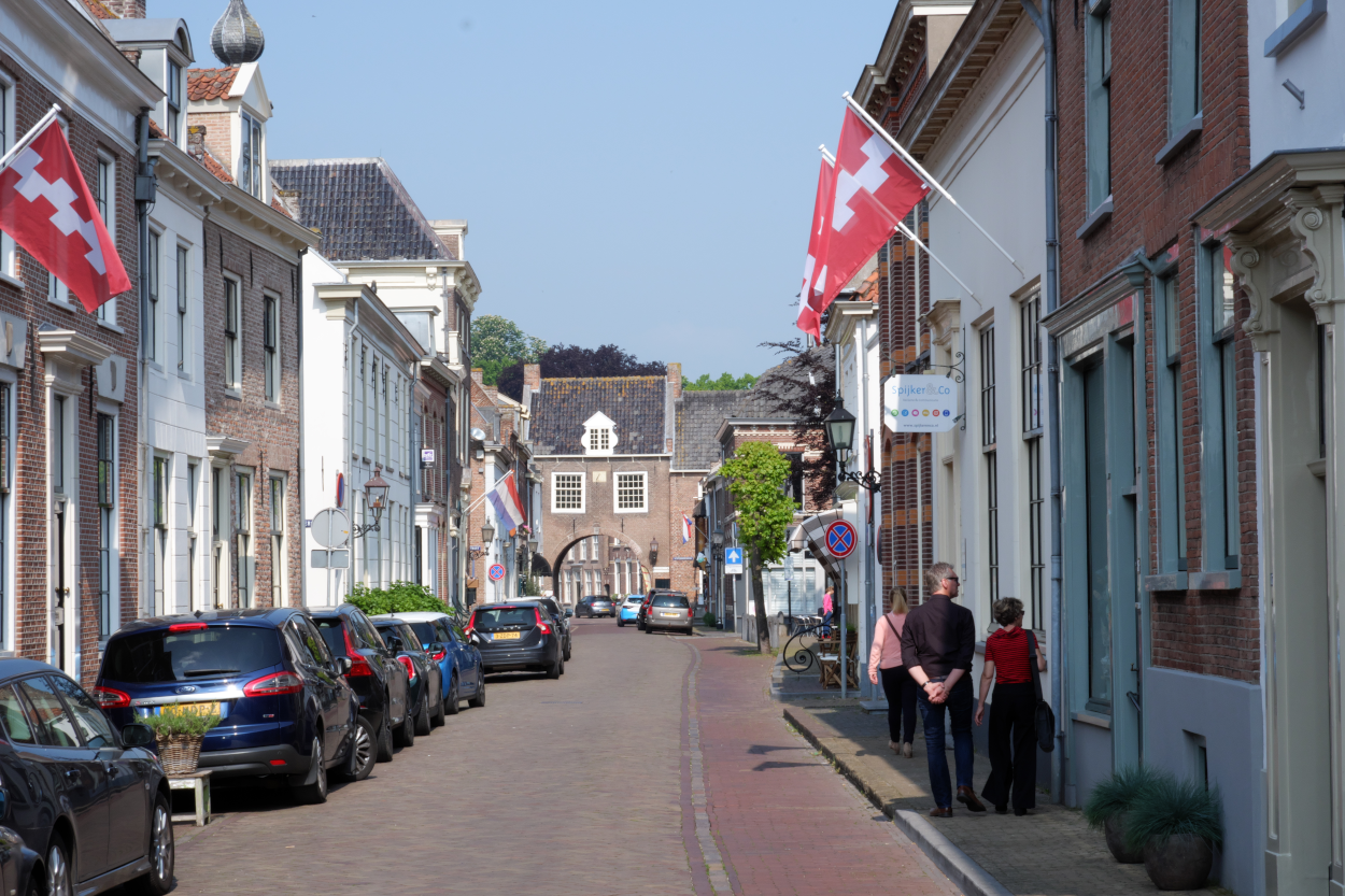 the village Buren in "De Betuwe"